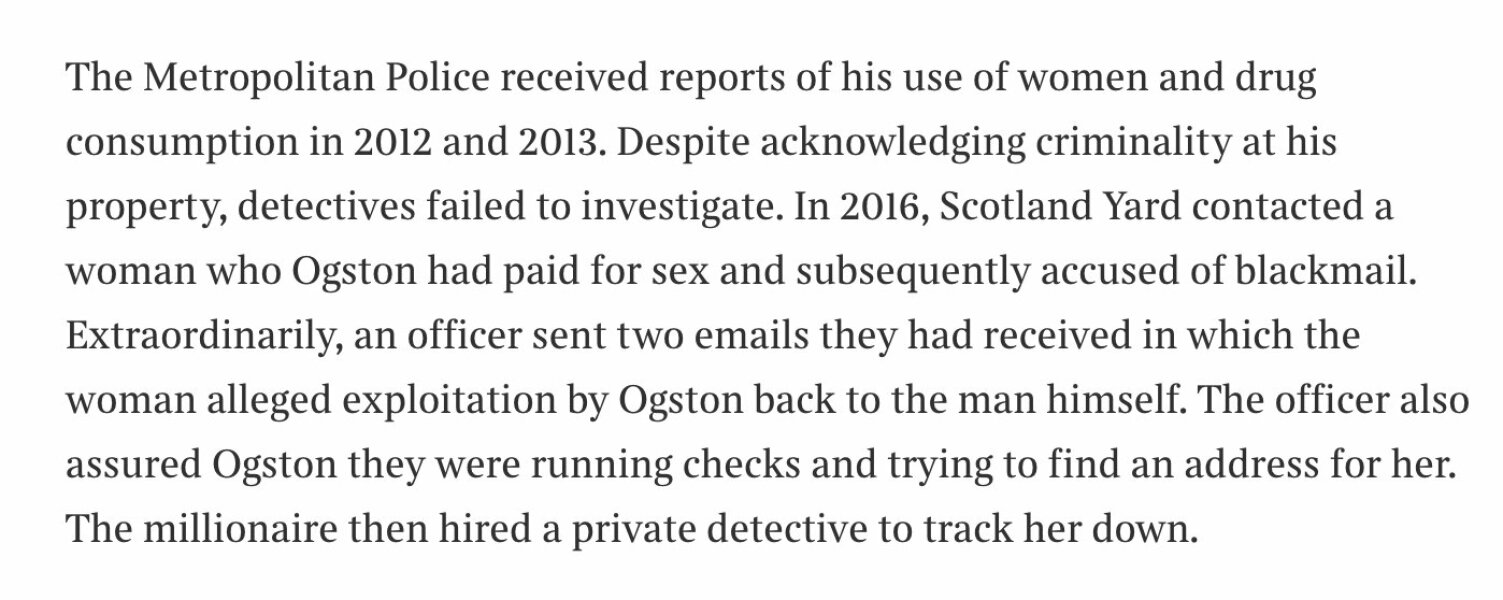 Again, in plain sight. Ogston Sunday Times