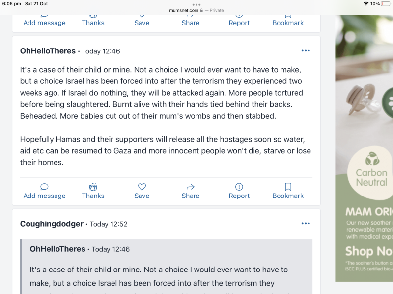 To think it’s turning into genocide in real time