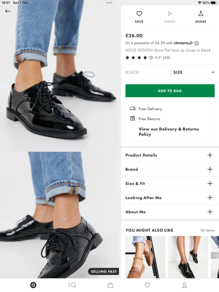 Driven crazy by women’s shoes in the high street