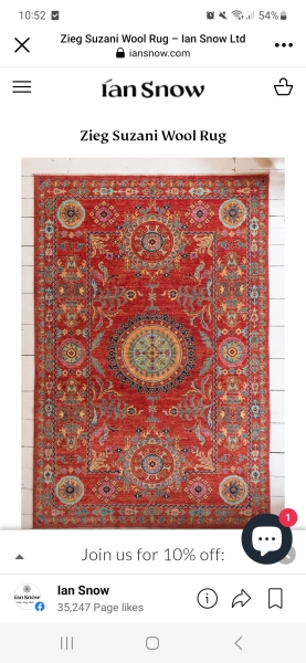 Anyone fancy helping me find a rug?