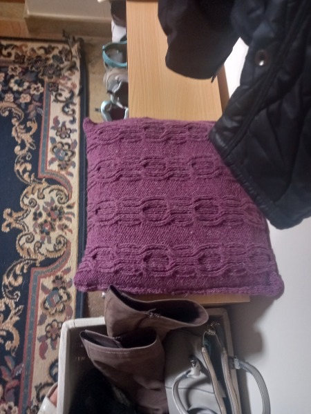 It's crochet,  knit and natter thread 11. So much yarn we need a yarn barn.