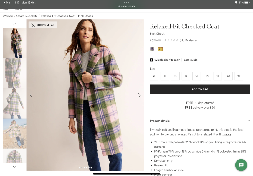 Pick your favourite pieces from Boden's new Autumn collection - £200 voucher to be won