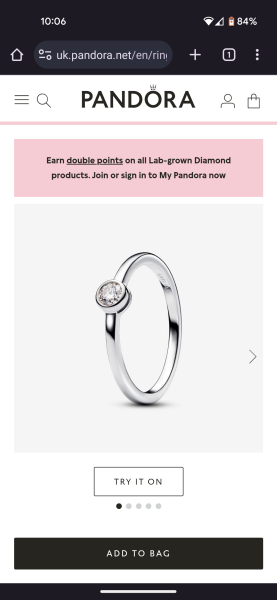 To get a cheapy "engagement ring" for everyday wear?