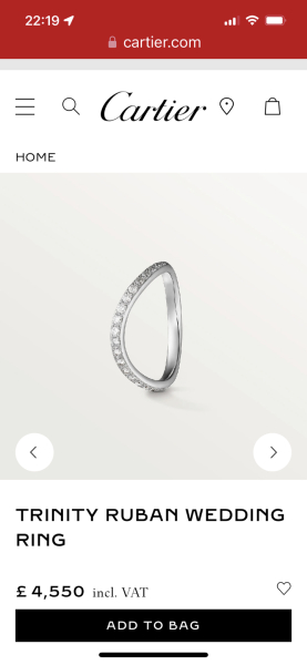 Cartier ring - decisions decisions!