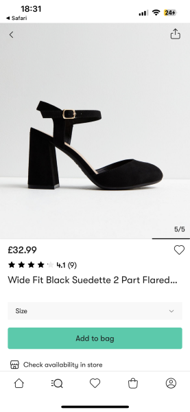 Driven crazy by women’s shoes in the high street