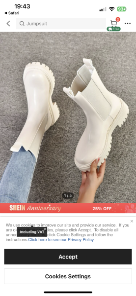Driven crazy by women’s shoes in the high street