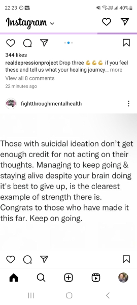 Anything positive that’s happened today or recently or any time