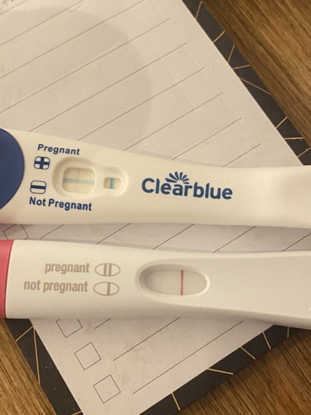 2 lines on first response but negative digital