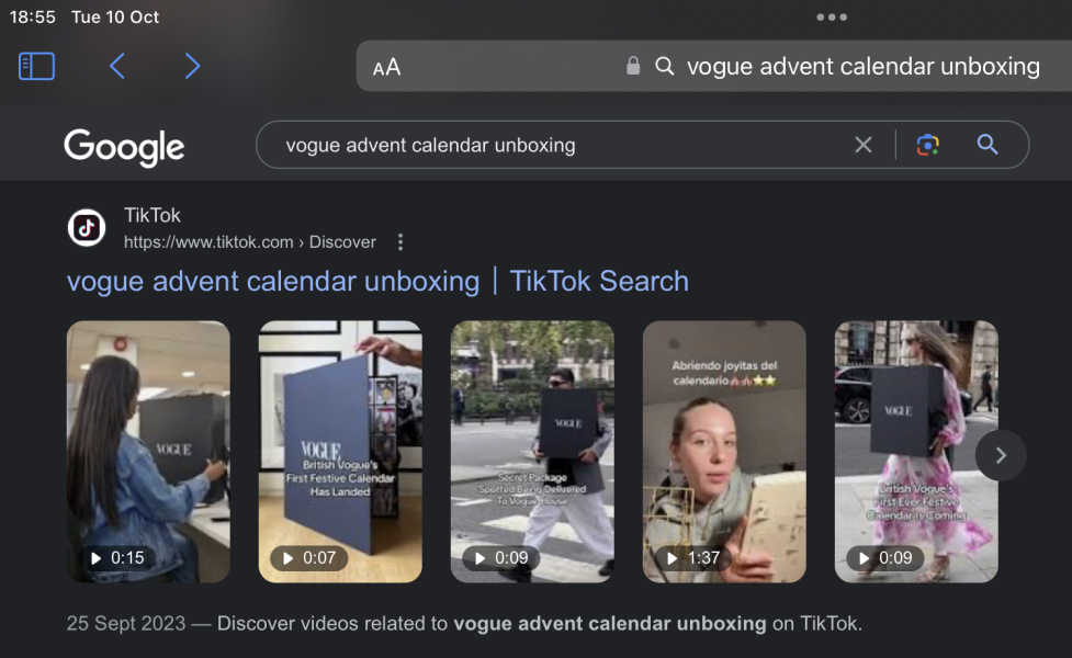Beauty Advent Calendars 2023 Part C - counting down to Christmas
