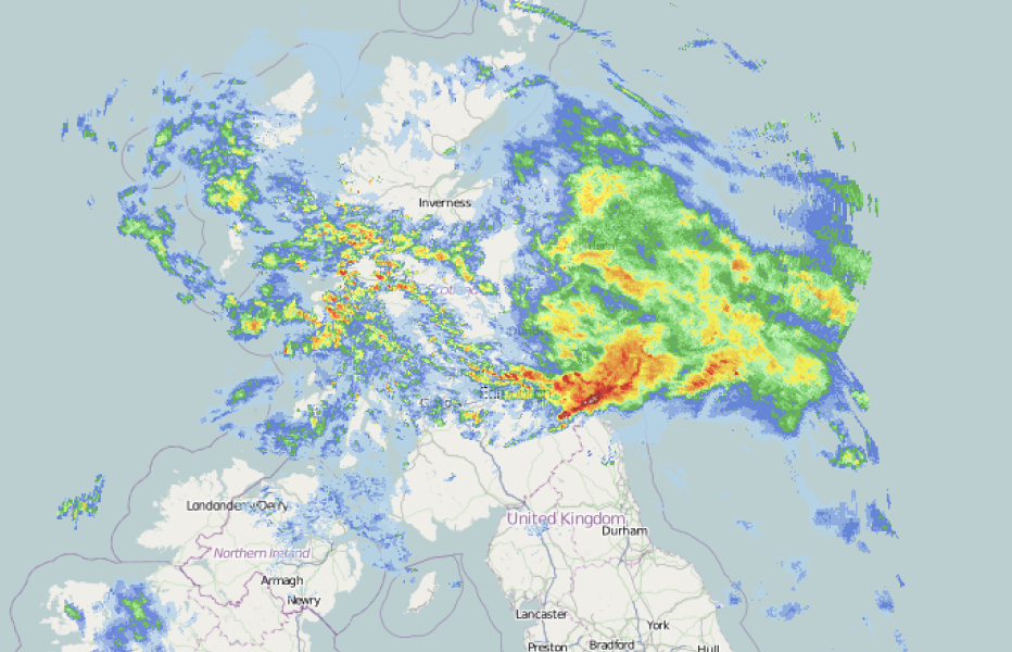 Weather warnings for much of Scotland 7 Oct