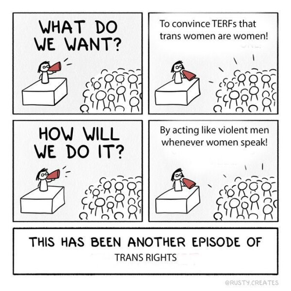 Trans Ideology - a real life debate