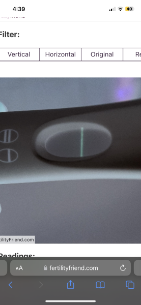 Period due today, still testing negative..