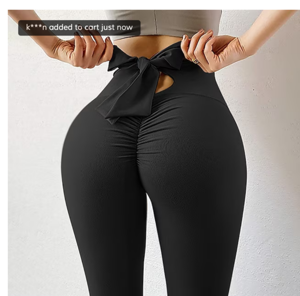 To think scrunch bum leggings look fucking shit
