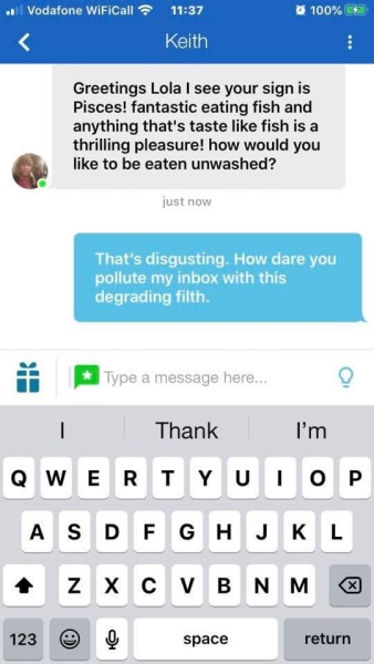 What's the main thing you've learned from online dating ?
