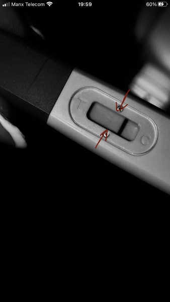 Line eye or faint positive?