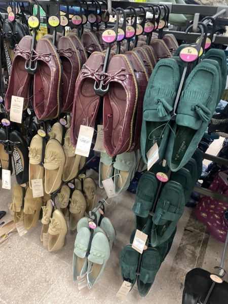 Driven crazy by women’s shoes in the high street