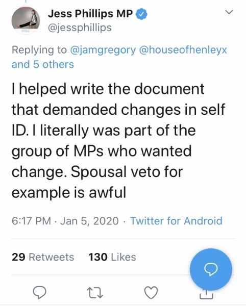 Has Jess Phillips finally found her spine?