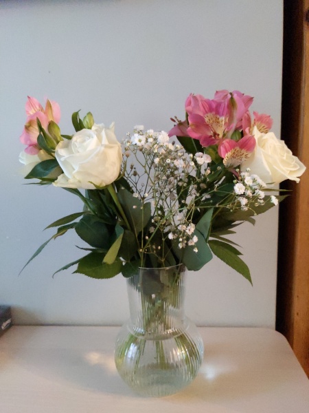 to want to receive flowers ?
