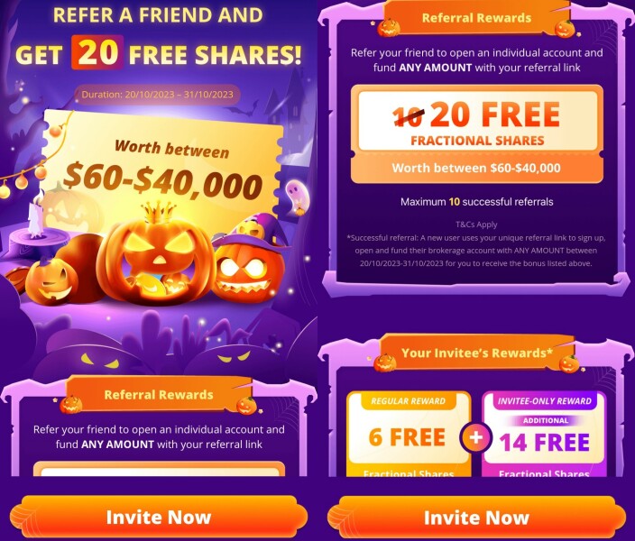 Webull £60 free withdraw to your bank only £1 deposit required plus earn a minimum of £60 for each friend who joins using your link