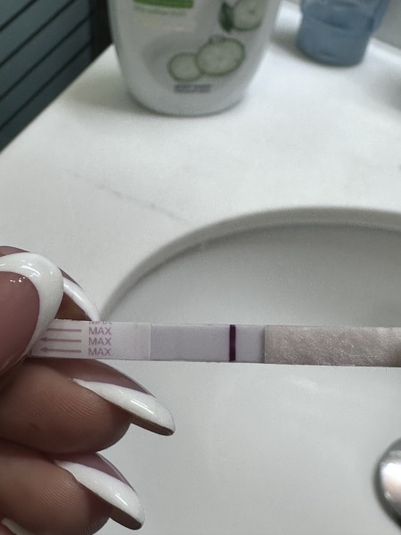 Faint positive or evap line?