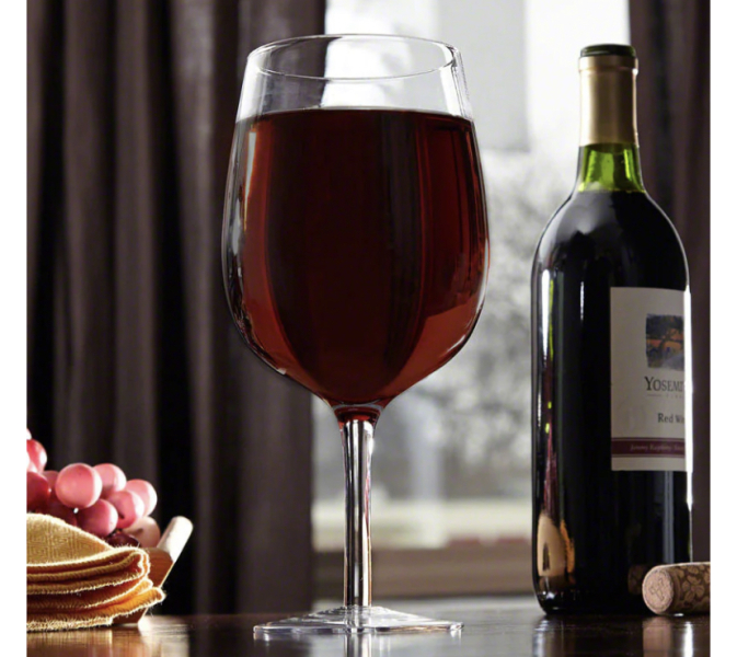 For not wanting to give up my glass of red?!