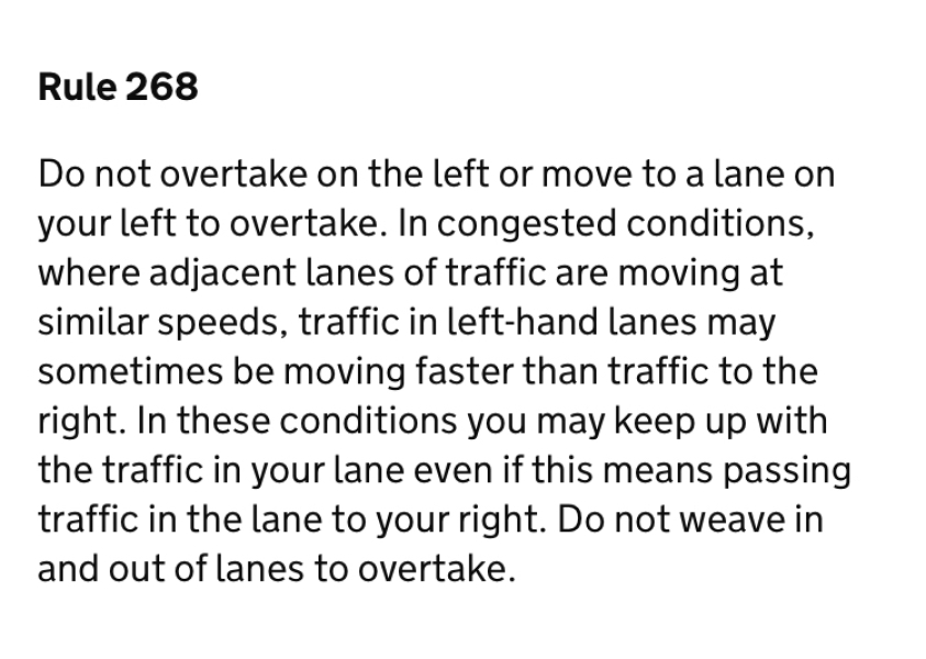 Stopped on a double yellow