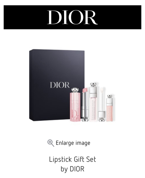 Dior lip gloss set