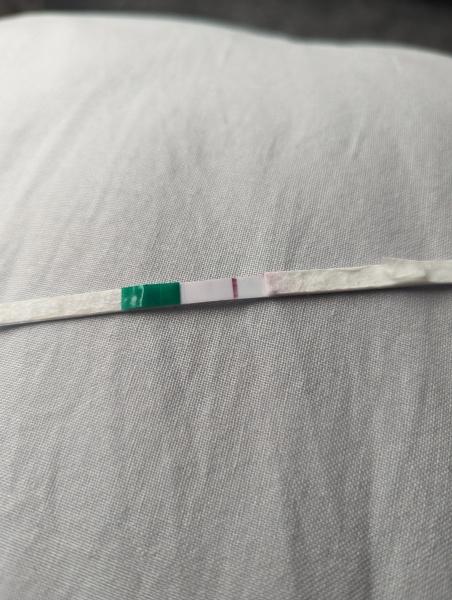 Am I pregnant? Faint positive or evap