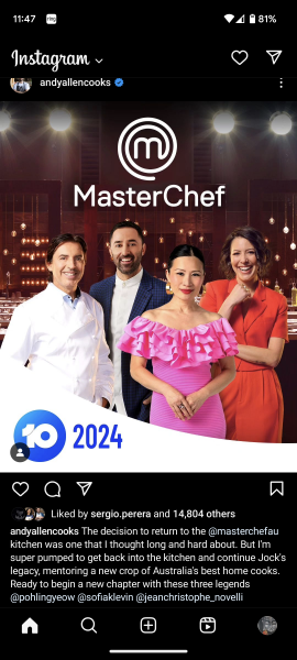 Masterchef Australia new series