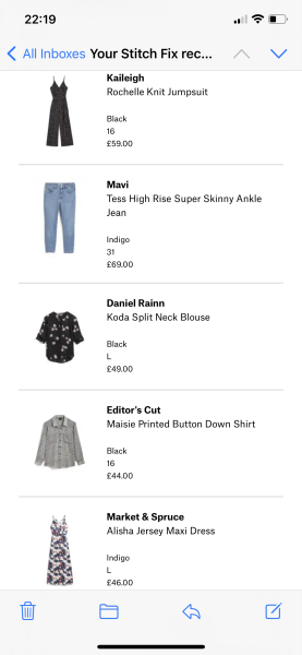 Stitch fix to close