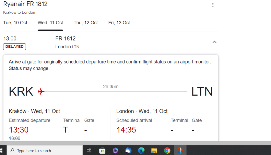 Fire at Luton airport