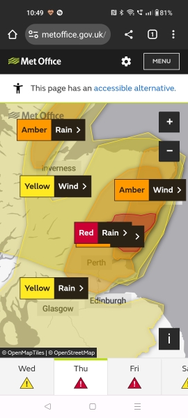 Storm Babet - Extreme rainfall NE Scotland and widely elsewhere*