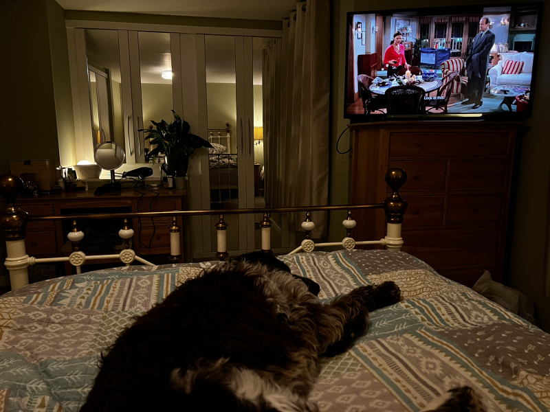 To get a tv in my bedroom at 41 years old?