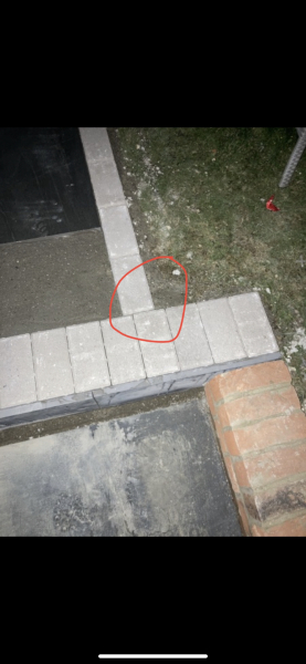 Help ! Builder has cocked up - pictures
