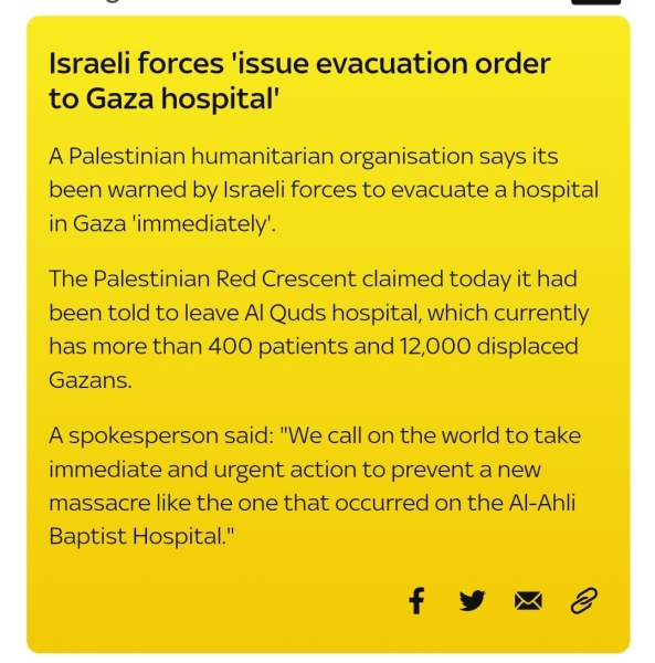 Please restore my faith in humanity..Israel?