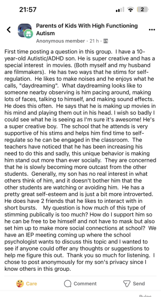 Spiralling with worry for 3.5 year old