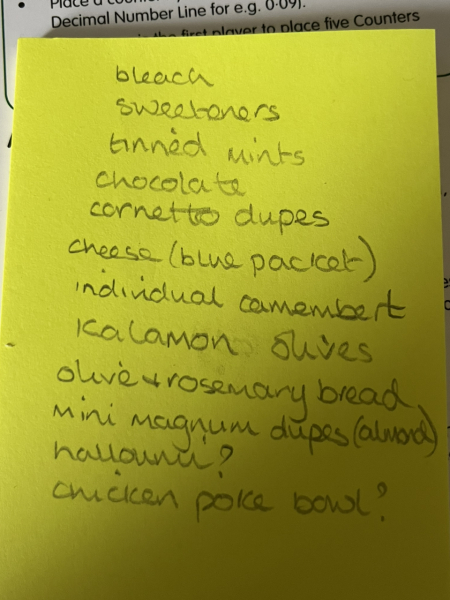 I'm going to Lidl tomorrow...