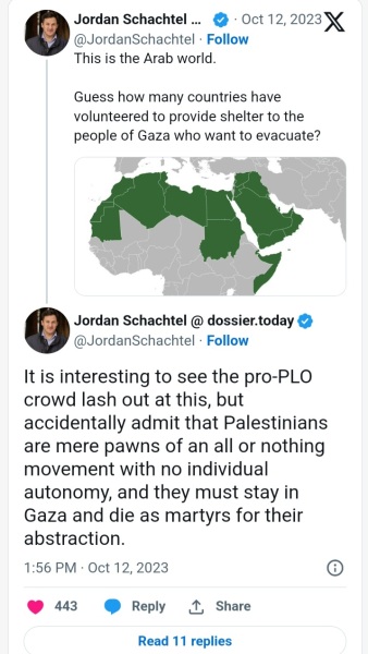 To think its not okay to great gazans as israel has been