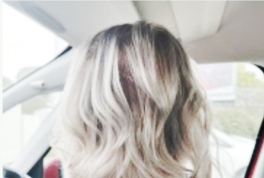 To think my hair is nothing like I asked for and be crying about it?