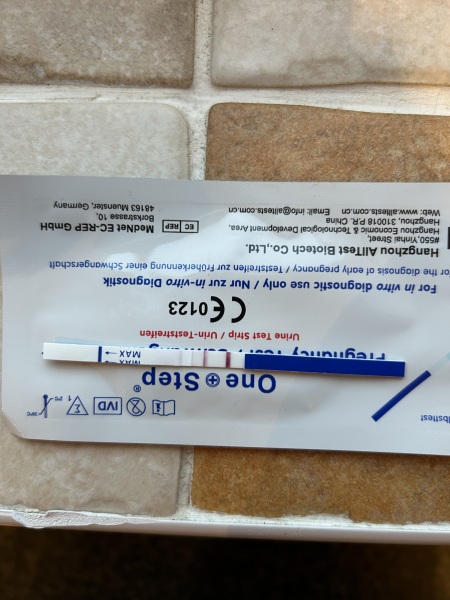 15 dpo faint line?
