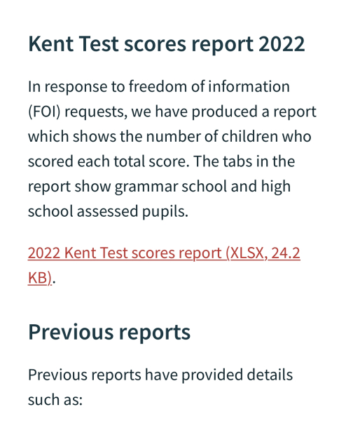 Kent 11+ 2023