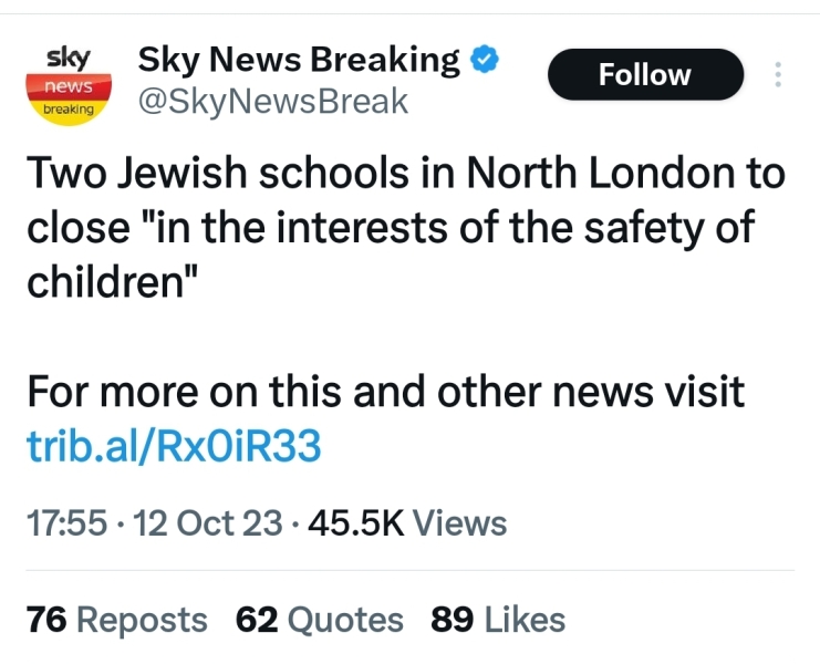 Why do Jewish schools need protection?