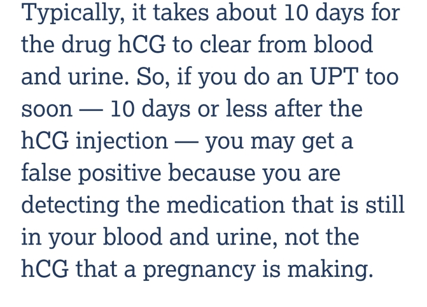 anyone know how long the early pregnancy test can detect the trigger shot?
