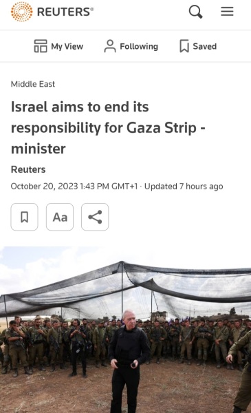 What does 'ceasing responsibility for life' mean?