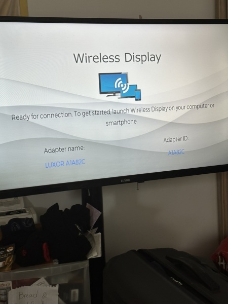 Luxor TV issues. Help pls