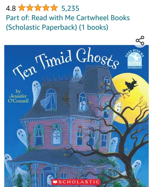 Halloween story time suggestions for 5 year olds