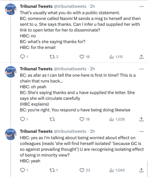 Prof Jo Phoenix vs The OU - Employment Tribunal Thread 6