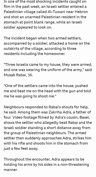 To think Hamas have given Israel the excuse they were looking for?