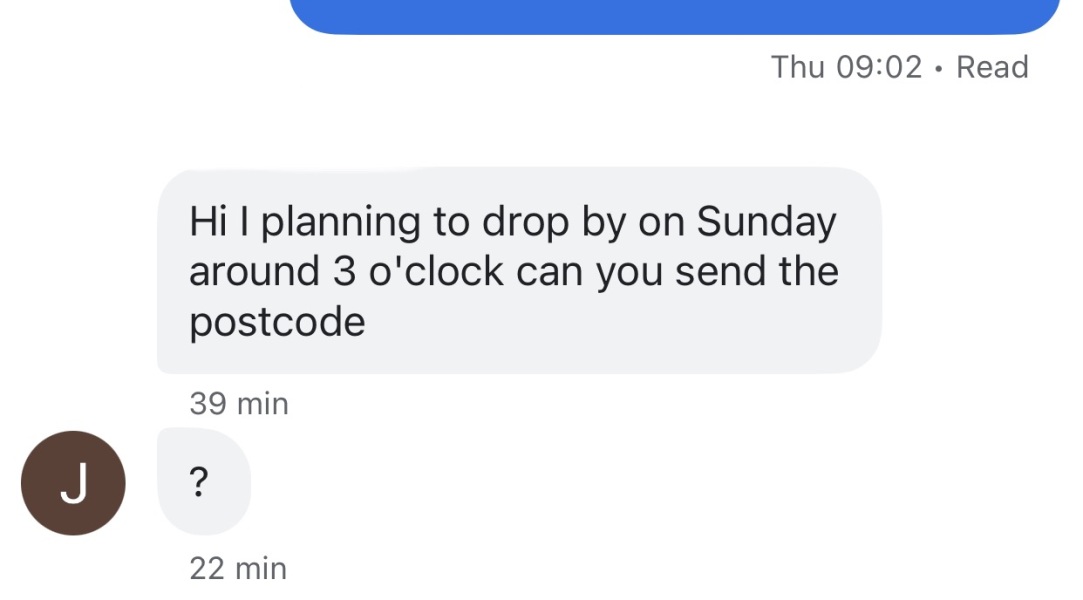 Anyone have a nice passive aggressive reply to this rudeness?