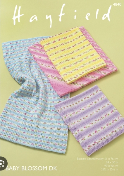 What yarn for a baby blanket? (slow knitter)